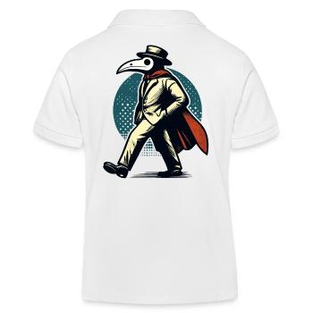 Halloween Costume Décoration Spooky Party Design - Polo enfant bio Stanley/Stella - blanc - Dos