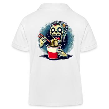 Nouilles Ramen Zombie Pour Films D’horreur Japonais - Polo enfant bio Stanley/Stella - blanc - Dos