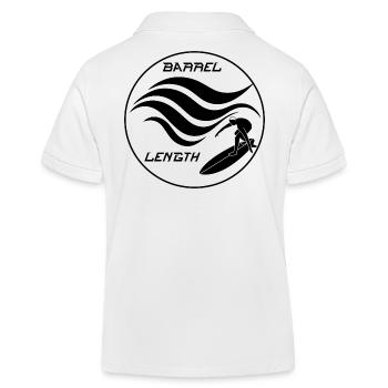 Barrel Length Surfer - Polo enfant bio Stanley/Stella - blanc - Dos