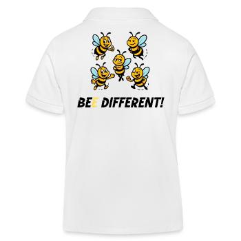 SOYEZ DIFFÉRENT ! - Polo enfant bio Stanley/Stella - blanc - Dos