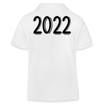 2022 - Polo enfant bio Stanley/Stella - blanc - Dos