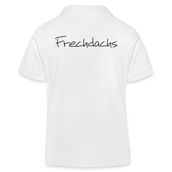 Frechdachs Kind Kleinkind frech Geschenk - Kinder Organic Poloshirt Mini Sprinter von Stanley/Stella - Weiß - Hinten