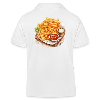 Délicieuses frites - Polo enfant bio Stanley/Stella - blanc - Dos