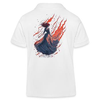 Fau fantôme - Polo enfant bio Stanley/Stella - blanc - Dos