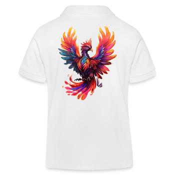 Firebird - Polo enfant bio Stanley/Stella - blanc - Dos