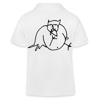 VOGI ! Joie - Polo enfant bio Stanley/Stella - blanc - Dos