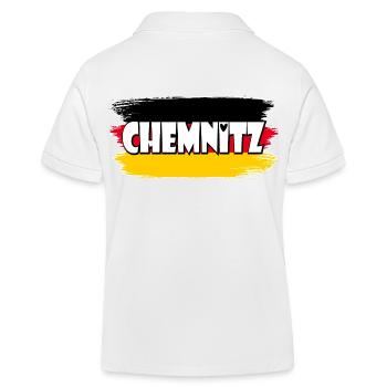 Pavillon : Chemnitz, Allemagne - Polo enfant bio Stanley/Stella - blanc - Dos