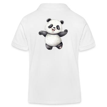 Panda / Classe Panda - Polo enfant bio Stanley/Stella - blanc - Dos