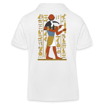 , dieu de la Sagesse - Polo enfant bio Stanley/Stella - blanc - Dos