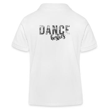 DANSE meilleures amies - Polo enfant bio Stanley/Stella - blanc - Dos