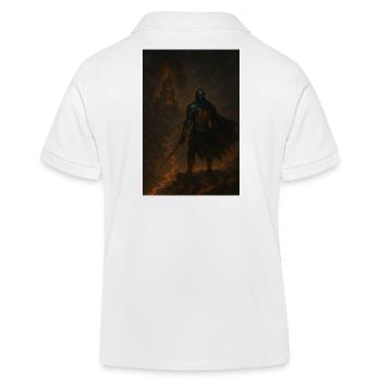 Chevalier de lave en enfer - Polo enfant bio Stanley/Stella - blanc - Dos