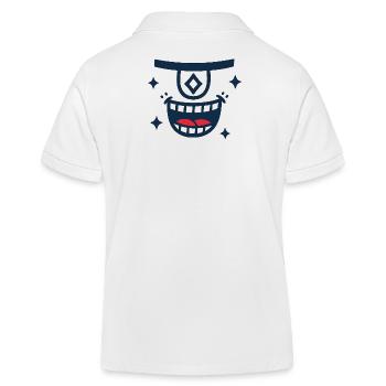 DEEPS DIAMONDS - Polo enfant bio Stanley/Stella - blanc - Dos