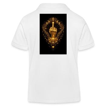 Majeur d’Or - Défiance d’Or - Polo enfant bio Stanley/Stella - blanc - Dos