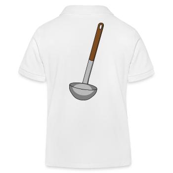 Cuisine cuisine soupe - Polo enfant bio Stanley/Stella - blanc - Dos
