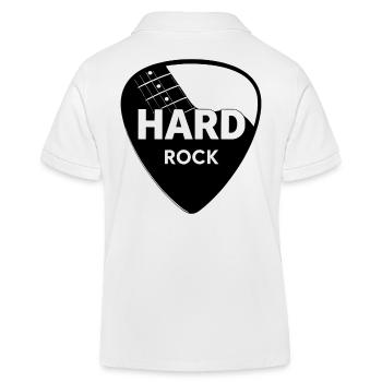 Médiator Hard Rock - Polo enfant bio Stanley/Stella - blanc - Dos