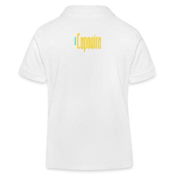 Ideal Capoeira Sommer 26 - Kinder Organic Poloshirt Mini Sprinter von Stanley/Stella - Weiß - Hinten