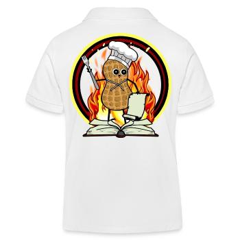 Peanut Cook Cuisines Hobby Chef Cuisine locale - Polo enfant bio Stanley/Stella - blanc - Dos