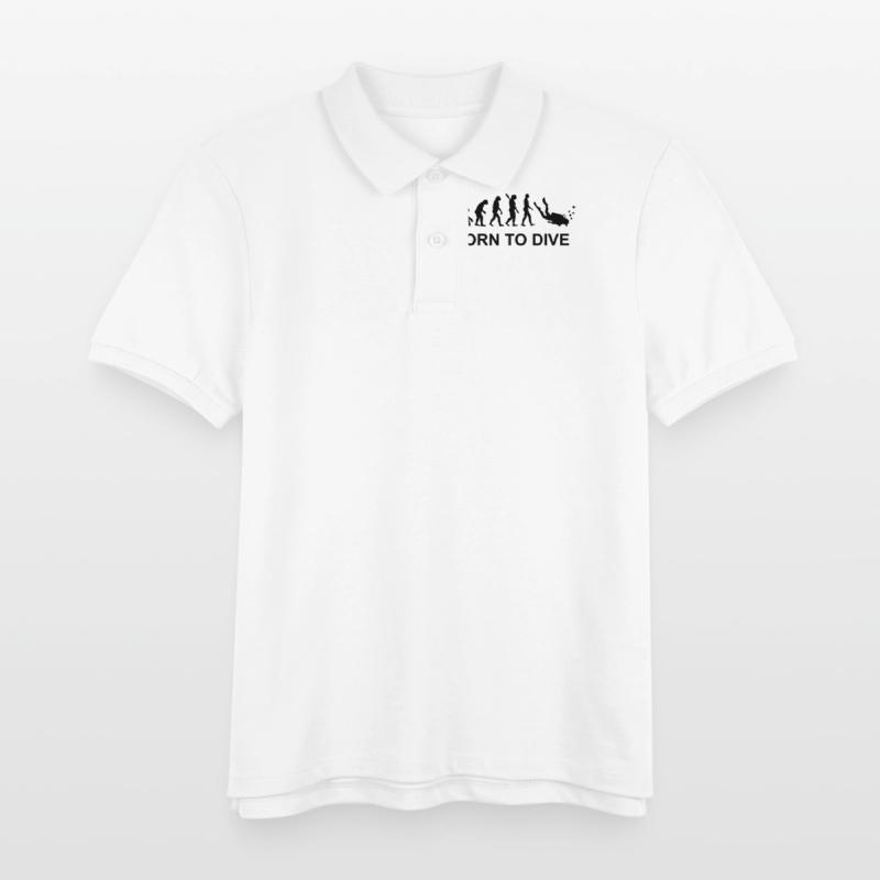 Évolution Plongée Polo enfant bio Stanley/Stella