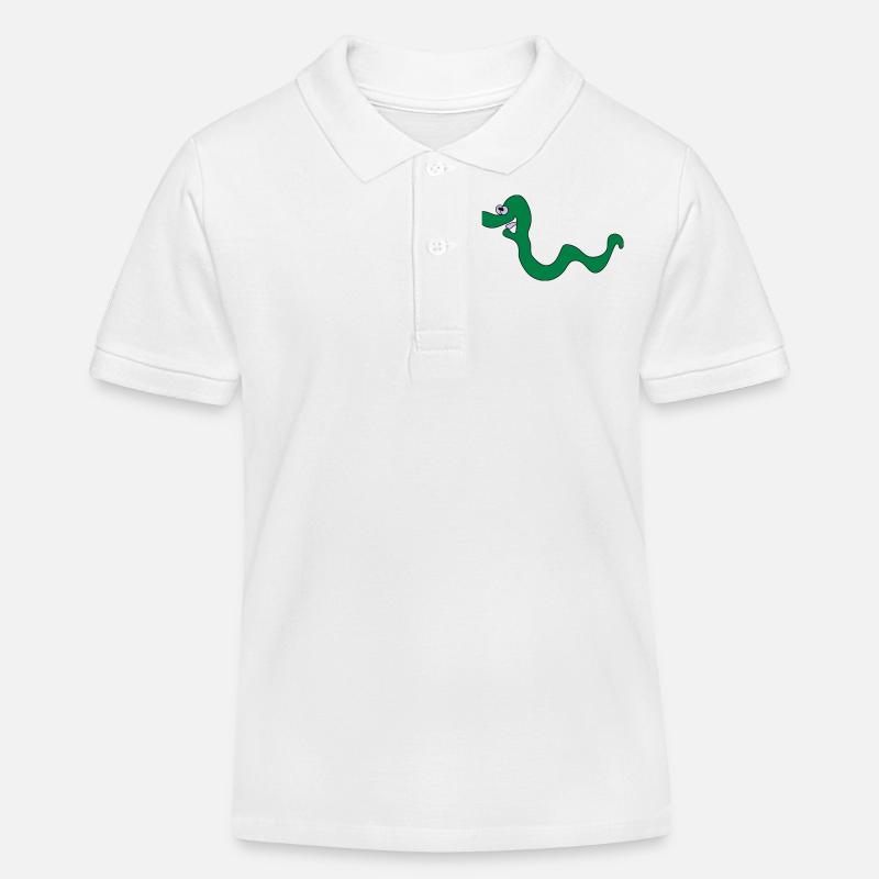 ver - Polo enfant bio Stanley/Stella - blanc