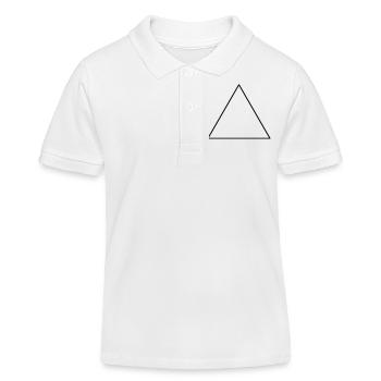 Triangle - Polo enfant bio Stanley/Stella - blanc - Devant