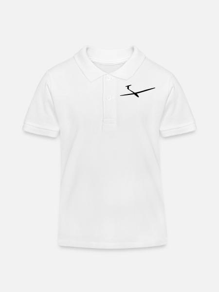 Planeur - Polo enfant bio Stanley/Stella - blanc