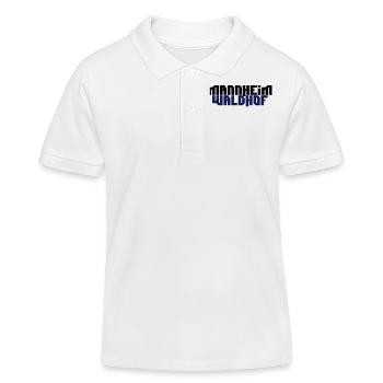 mannheim waldhof - Kinder Organic Poloshirt Mini Sprinter von Stanley/Stella - Weiß - Vorne