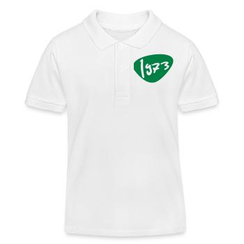 1973 - Kinder Organic Poloshirt Mini Sprinter von Stanley/Stella - Weiß - Vorne