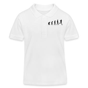 Running - Sport - Polo enfant bio Stanley/Stella - blanc - Devant