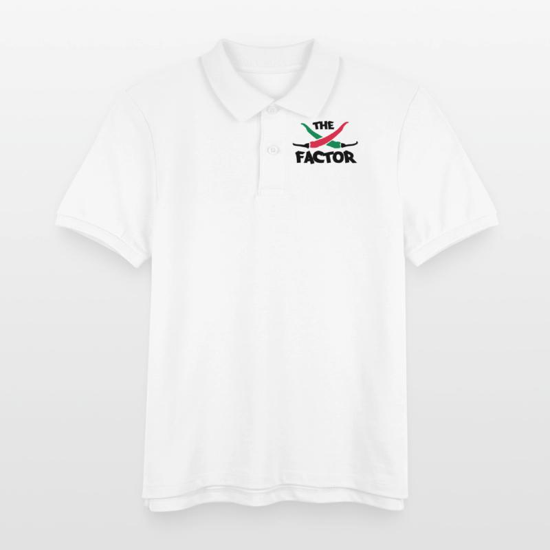 The chilli factor Kids Organic Polo Shirt by Stanley/Stella