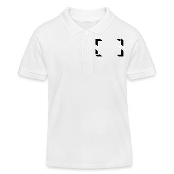 Frame - Kids Organic Polo Shirt by Stanley/Stella - white - Front