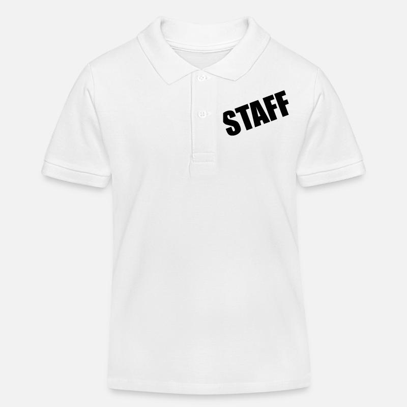 Staff - Polo enfant bio Stanley/Stella - blanc