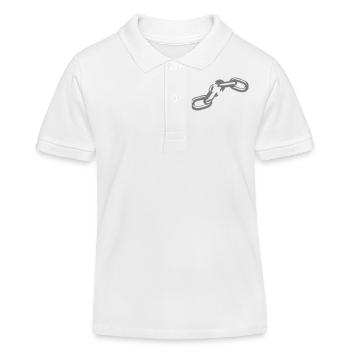 chaine brise casser maillon faible 1 - Polo enfant bio Stanley/Stella - blanc - Devant