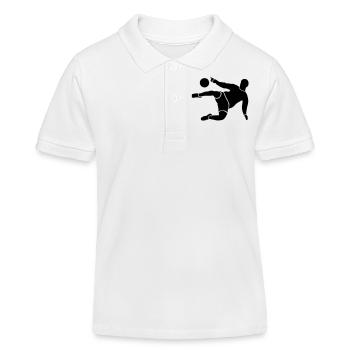 Fußball - Soccer - Polo enfant bio Stanley/Stella - blanc - Devant