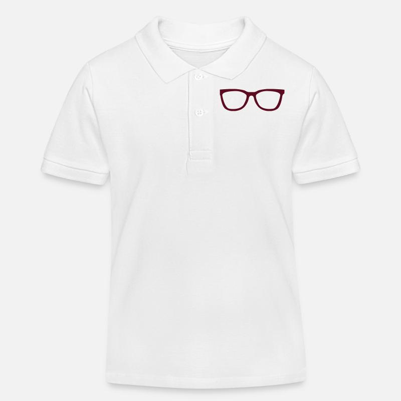 briller - Stanley/Stella børne polo økologisk - hvid