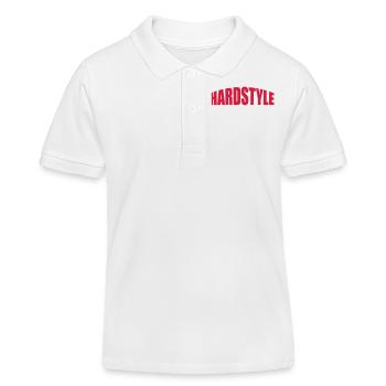 Hardstyle - Polo enfant bio Stanley/Stella - blanc - Devant