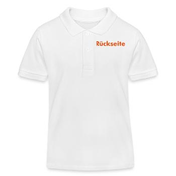 babybody hinten - Kinder Organic Poloshirt Mini Sprinter von Stanley/Stella - Weiß - Vorne