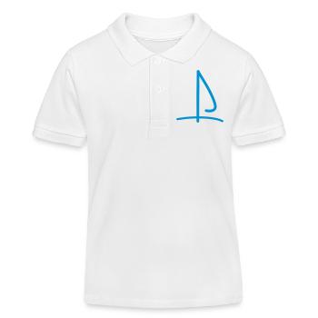 Bateau - Polo enfant bio Stanley/Stella - blanc - Devant