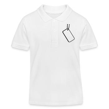 Price Tag - Polo enfant bio Stanley/Stella - blanc - Devant