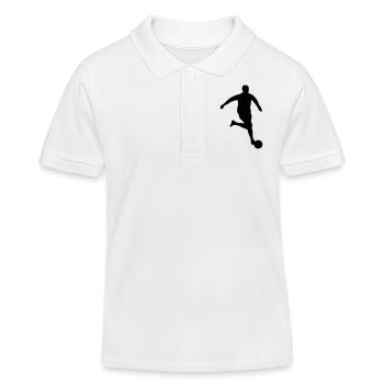Fußball - Soccer - Polo enfant bio Stanley/Stella - blanc - Devant