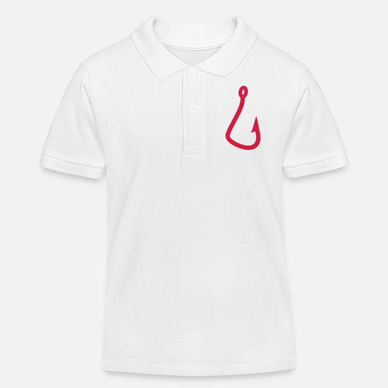 Hameçon - Polo enfant bio Stanley/Stella - blanc