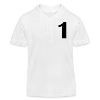 1 - Kinder Organic Poloshirt Mini Sprinter von Stanley/Stella - Weiß - Vorne