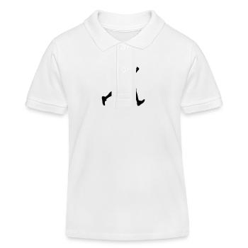 Marathon de course à pied Homme Icon - Polo enfant bio Stanley/Stella - blanc - Devant
