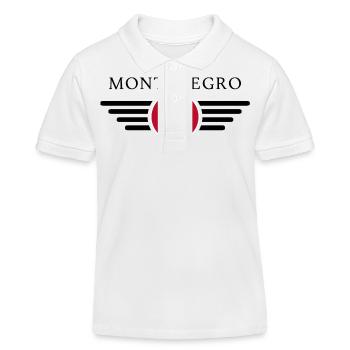 Monténégro Still T-shirt (en anglais seulement) - Polo enfant bio Stanley/Stella - blanc - Devant