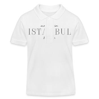 Istanbul Türkiye Style Design T-Shirt - Polo enfant bio Stanley/Stella - blanc - Devant