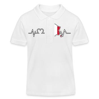 Français Français France - Polo enfant bio Stanley/Stella - blanc - Devant