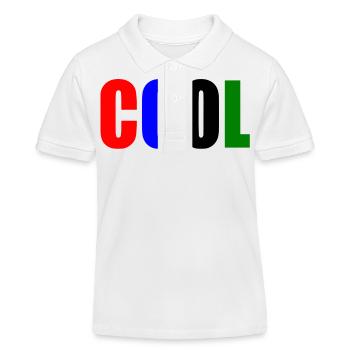 Cool - Kinder Organic Poloshirt Mini Sprinter von Stanley/Stella - Weiß - Vorne
