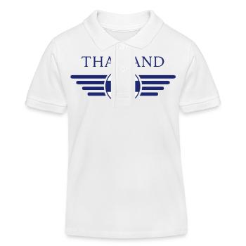 Thaïlande Style Design T-shirt - Polo enfant bio Stanley/Stella - blanc - Devant