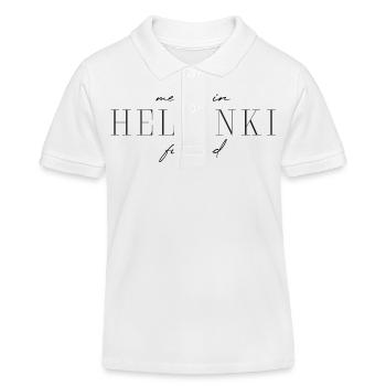 Helsinki Style Design T-Shirt - Polo enfant bio Stanley/Stella - blanc - Devant