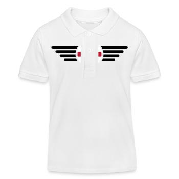 Angleterre Essence T-shirt - Polo enfant bio Stanley/Stella - blanc - Devant