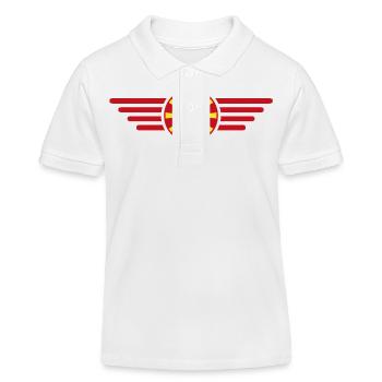 Macédoine Style Design T-shirt - Polo enfant bio Stanley/Stella - blanc - Devant